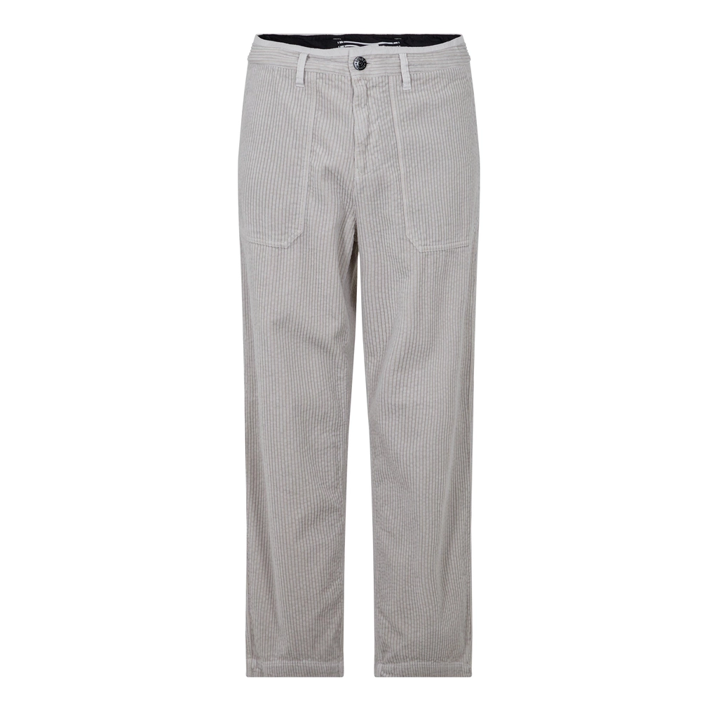 Stone Island Loose Cord Trousers - Stucco V0097